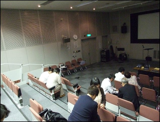 第４回実践いやし決起集会の様子。２０１２年５月１６日、東京都中野区で。