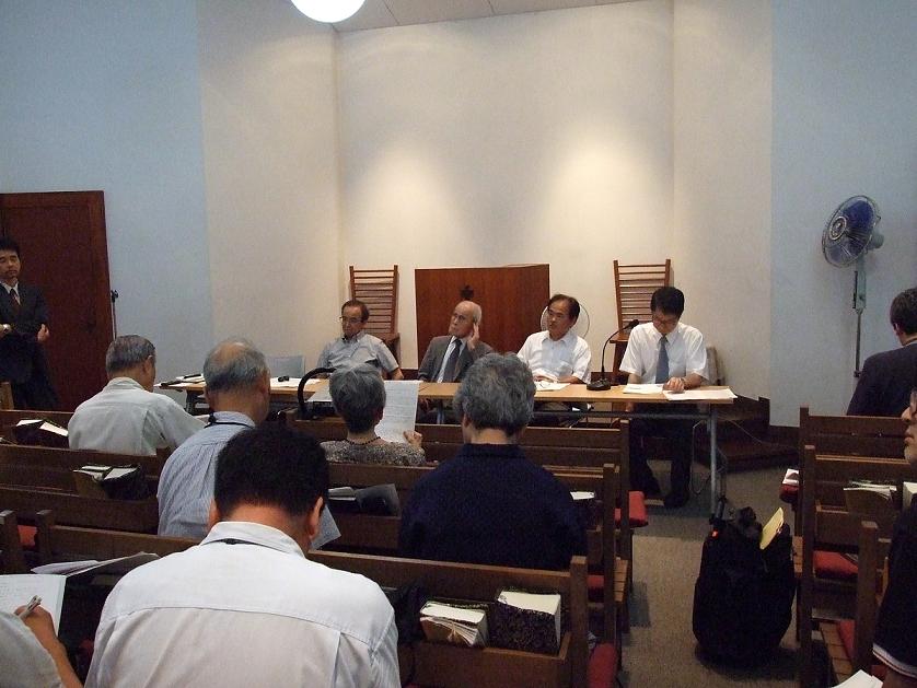 ２０１２年８月１３日蒲田御園教会（東京都大田区）で。