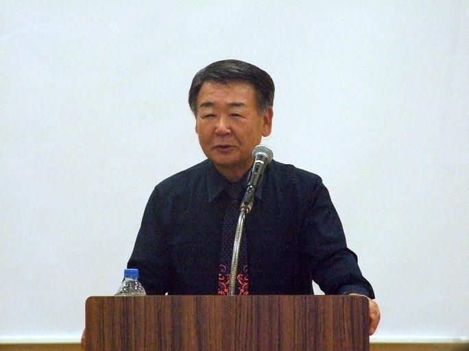 吉田芳幸長老。２０１２年９月１８日、東京都北区で。